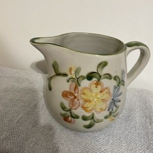 Louisville Stoneware Pottery flower pitcher